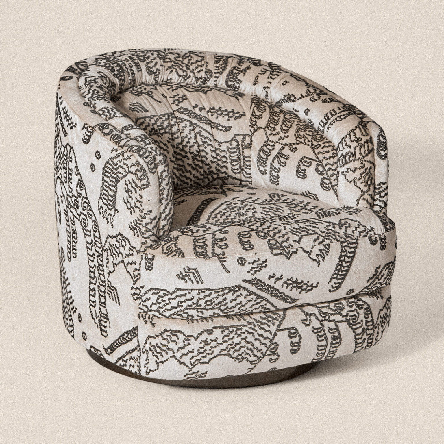 01. Fauteuil Colosseo Tigre blanc copie