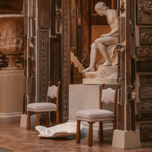 Chaise Mawu Rose poudré