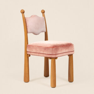 Chaise Mawu Rose poudré