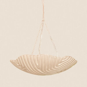 Lustre Coquillage Blanc
