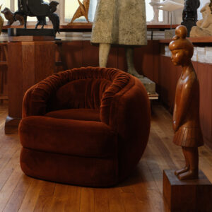 Fauteuil Rome Chocolat