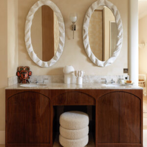 Miroir Tresse Blanc