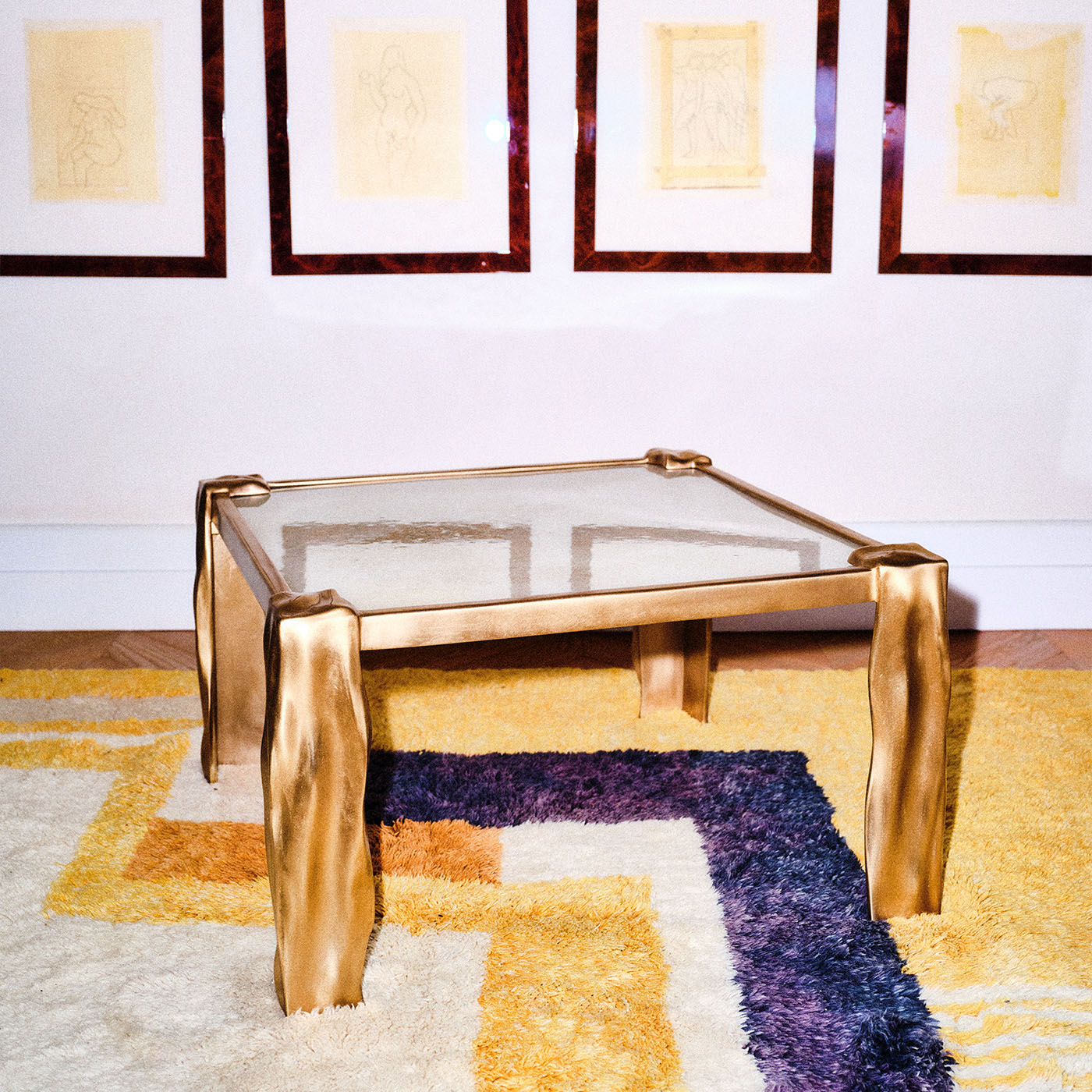 Table Écorce Light Bronze