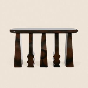 Console Guimauve Marron