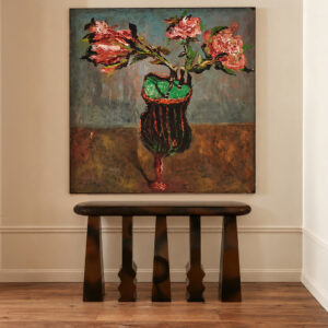 Console Guimauve Marron